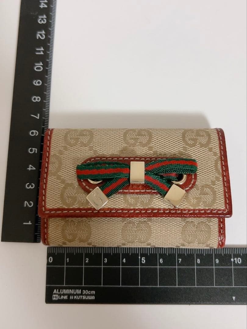 グッチ　GUCCI キーケース　6連　シェリーライン　GG柄