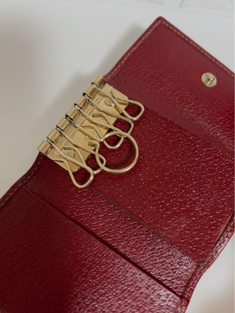 グッチ　GUCCI キーケース　6連　シェリーライン　GG柄
