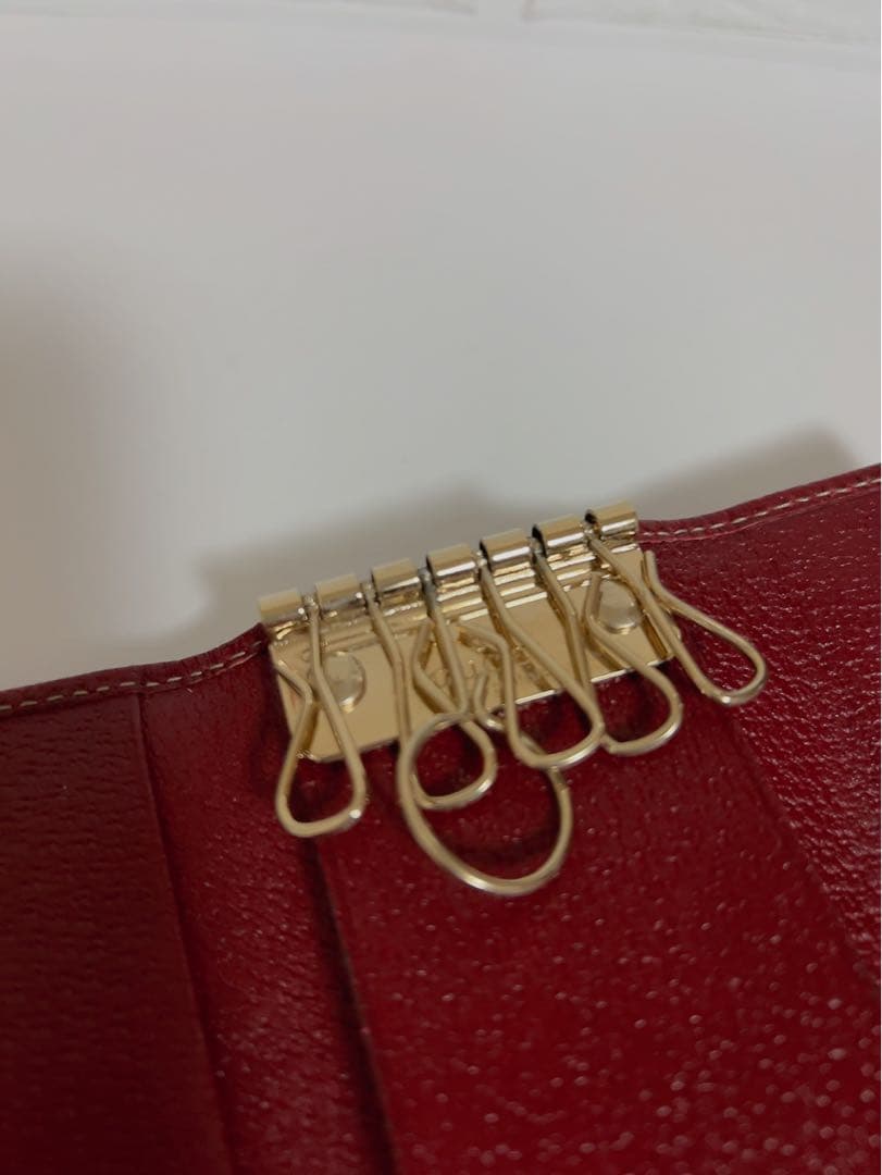 グッチ　GUCCI キーケース　6連　シェリーライン　GG柄