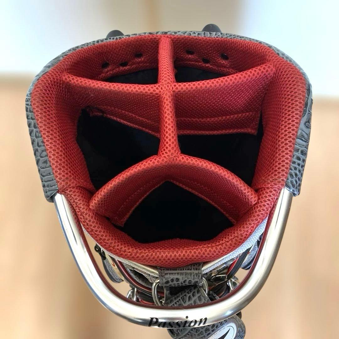 大阪キング、elitegrips キャディバッグ クロコダイル柄 2022