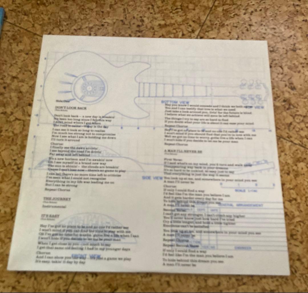 Boston Don't Look Back レコード日本完全版！！