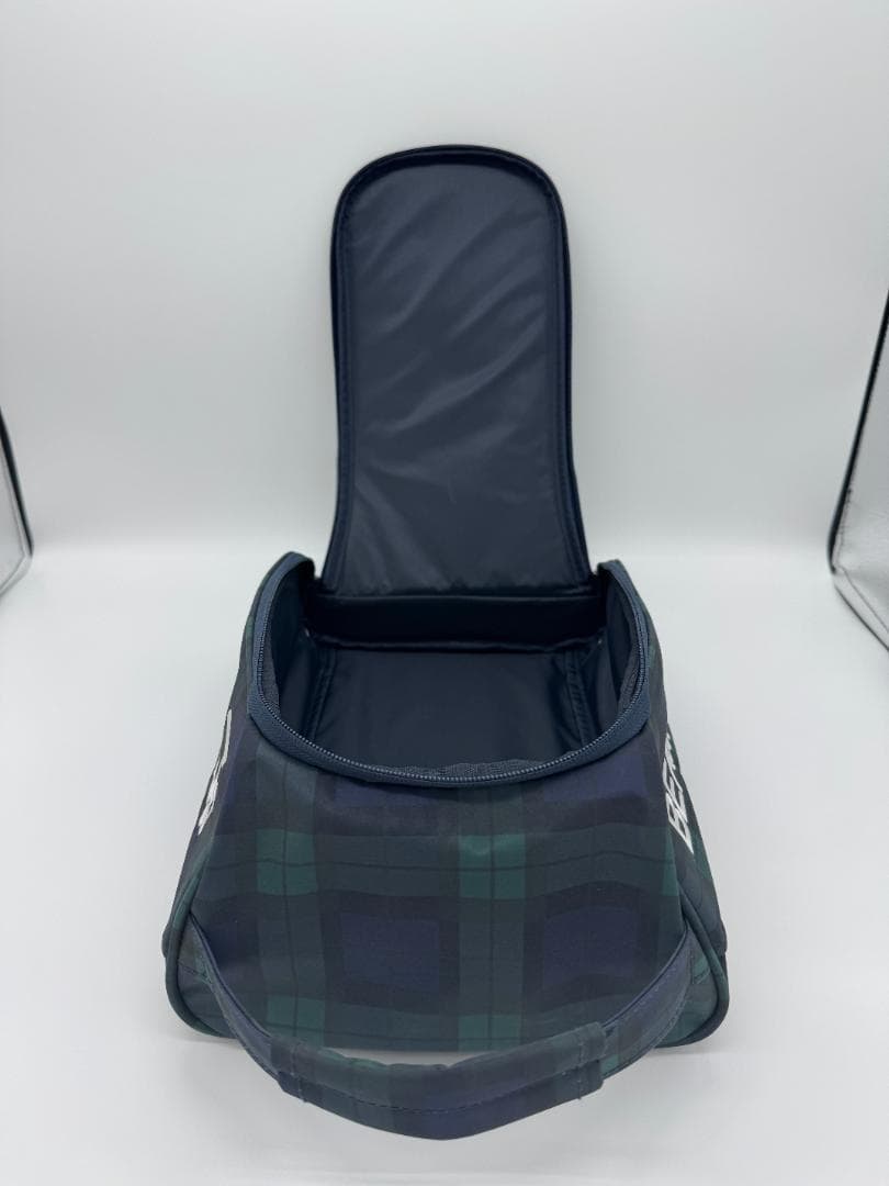 【美品】BEAMS GOLF ビームスゴルフ ブラックウォッチ シューズケース