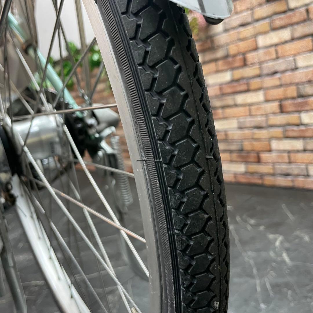 【186】電動自転車Panasonic viviLightU グリーン24インチ