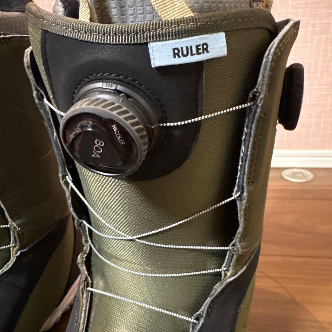 【超美品】BURTON RULER BOA WIDE28cmバートン ルーラー