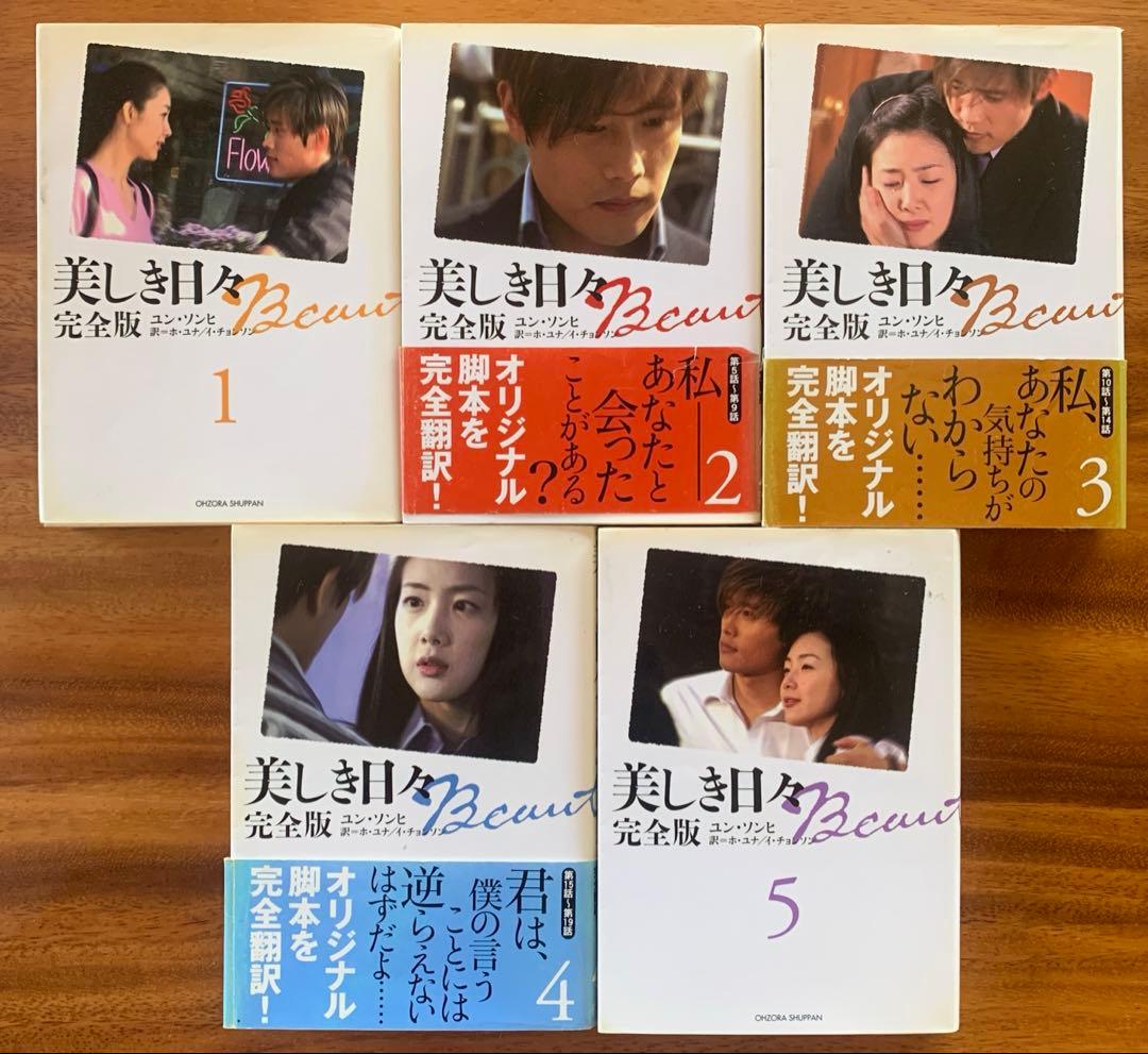 韓流「美しき日々」DVDボックス&単行本　他　おまとめセット