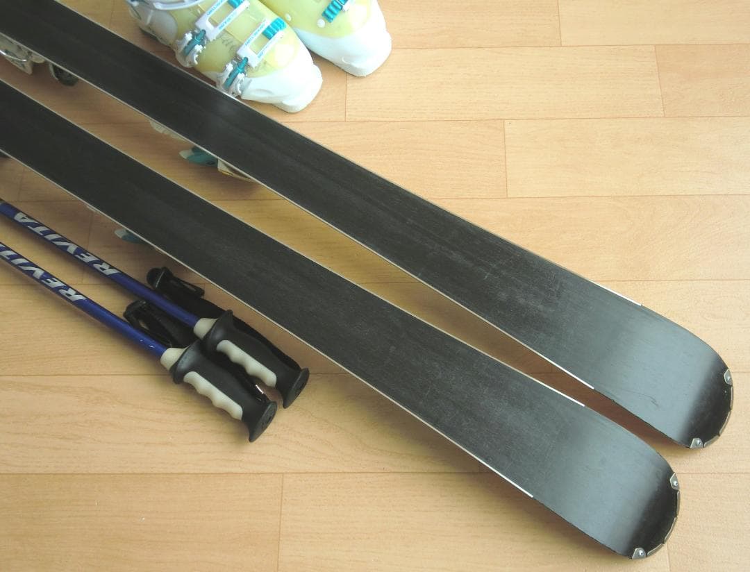 ■■送料無料■ロシニョール■女性用スキーフルセット■板149靴24-24.5■■