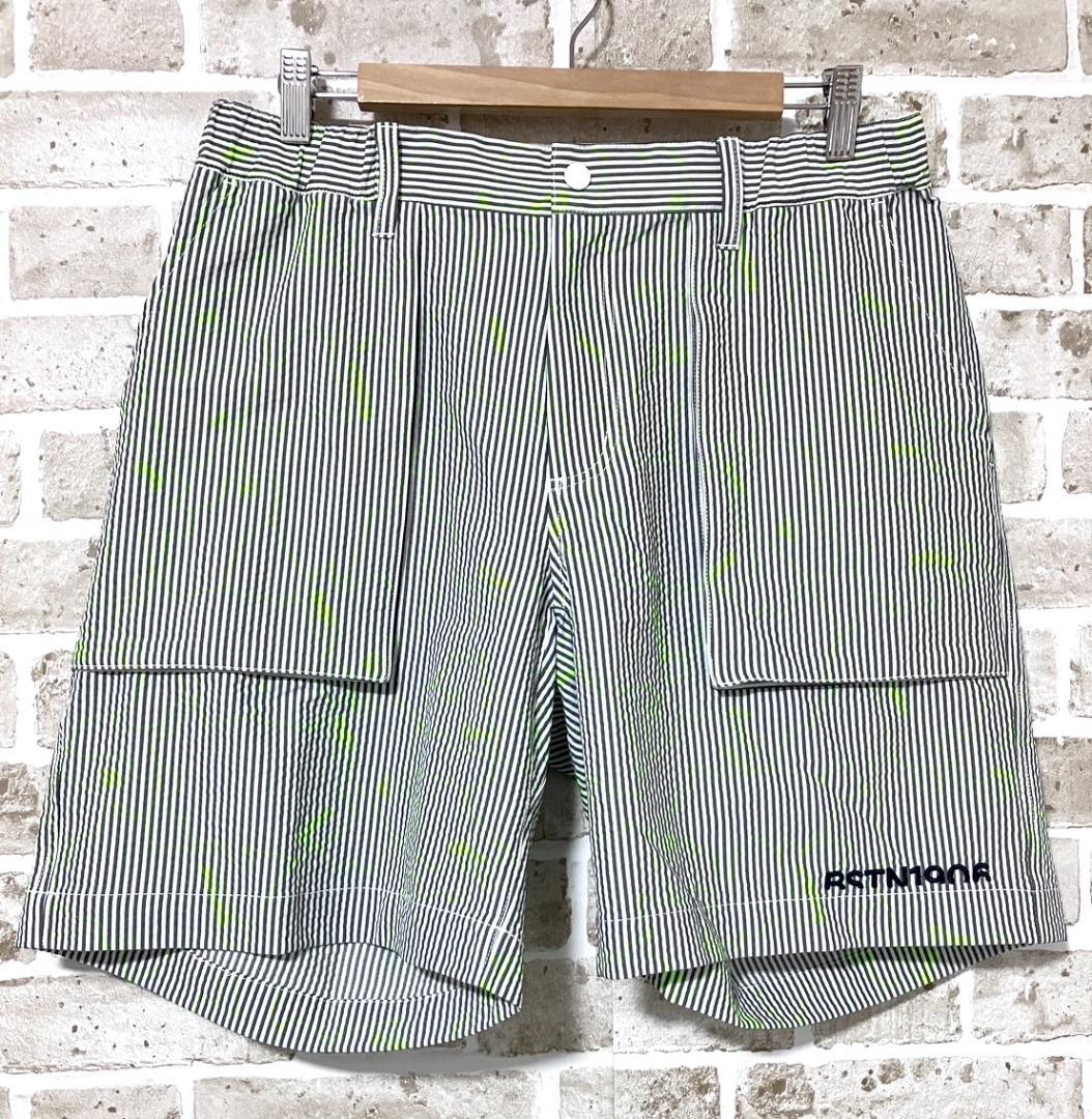 【早い者勝ち✨】ニューバランスゴルフ メンズ ハーフパンツ サイズ5 ストライプ