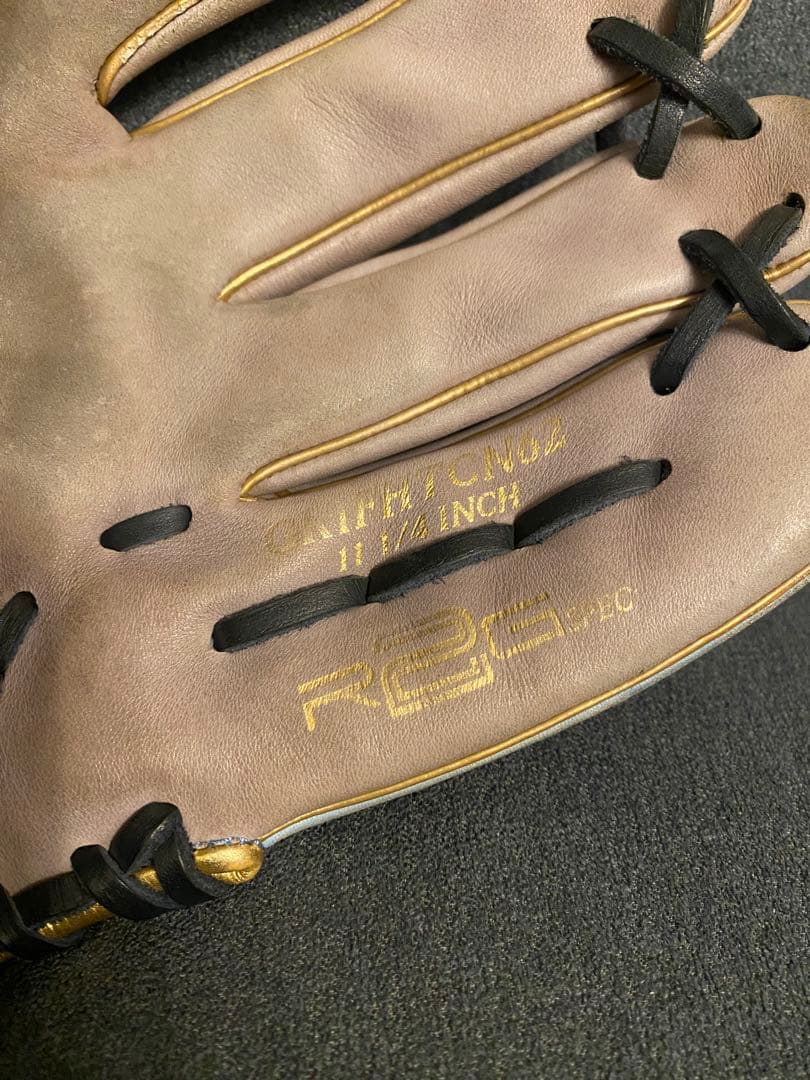 即購入可！ローリングス 内野用グローブ 軟式用 水色 グラブ 即戦力 右投げ用