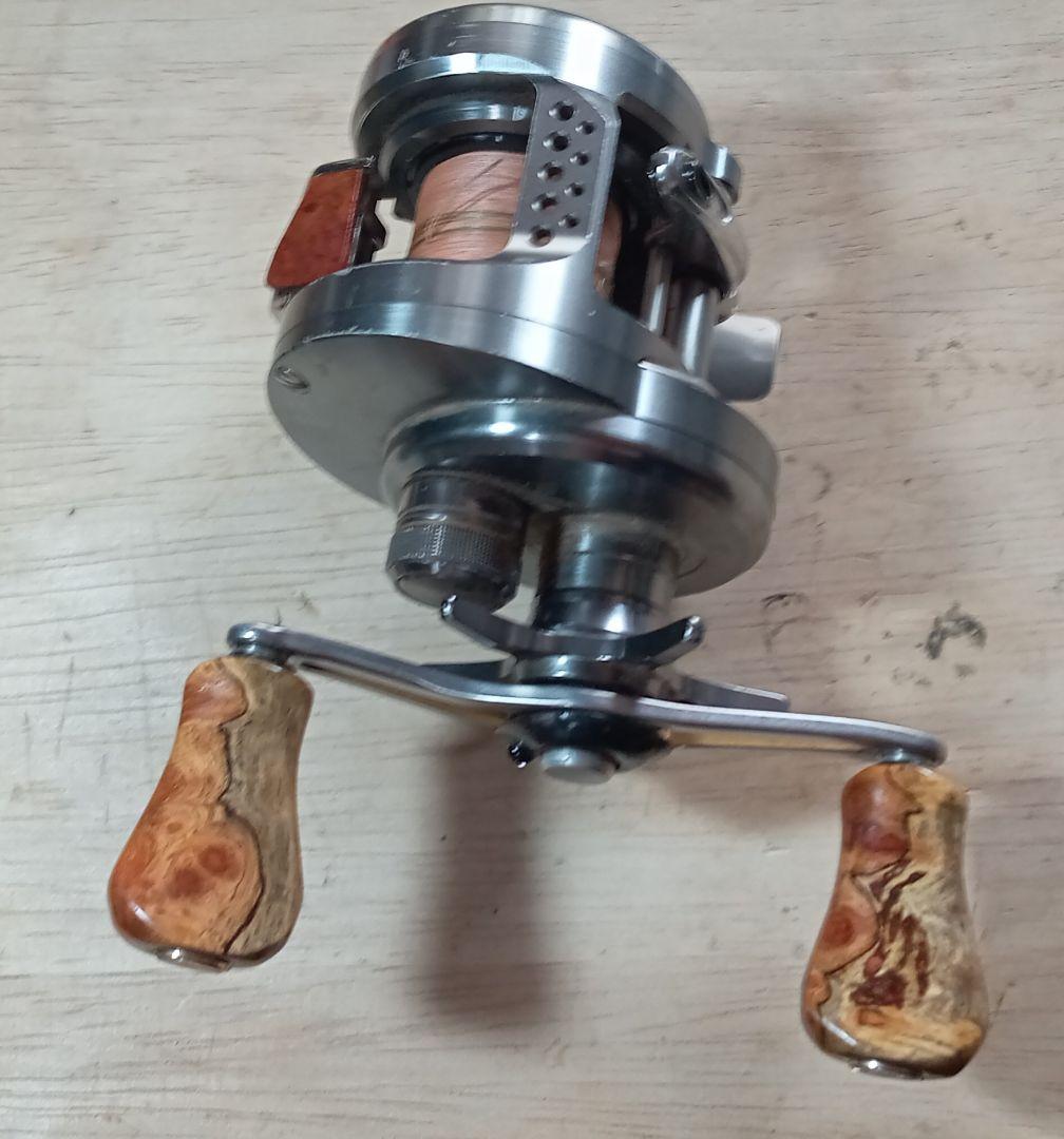 花梨ノブ　シマノ　ダイワ　ハンドルノブ　リールノブ　ベイト　ダブル