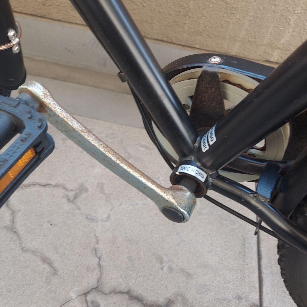 29インチ　自転車　ツヤ消し　ブラック　黒　マットブラック　大型