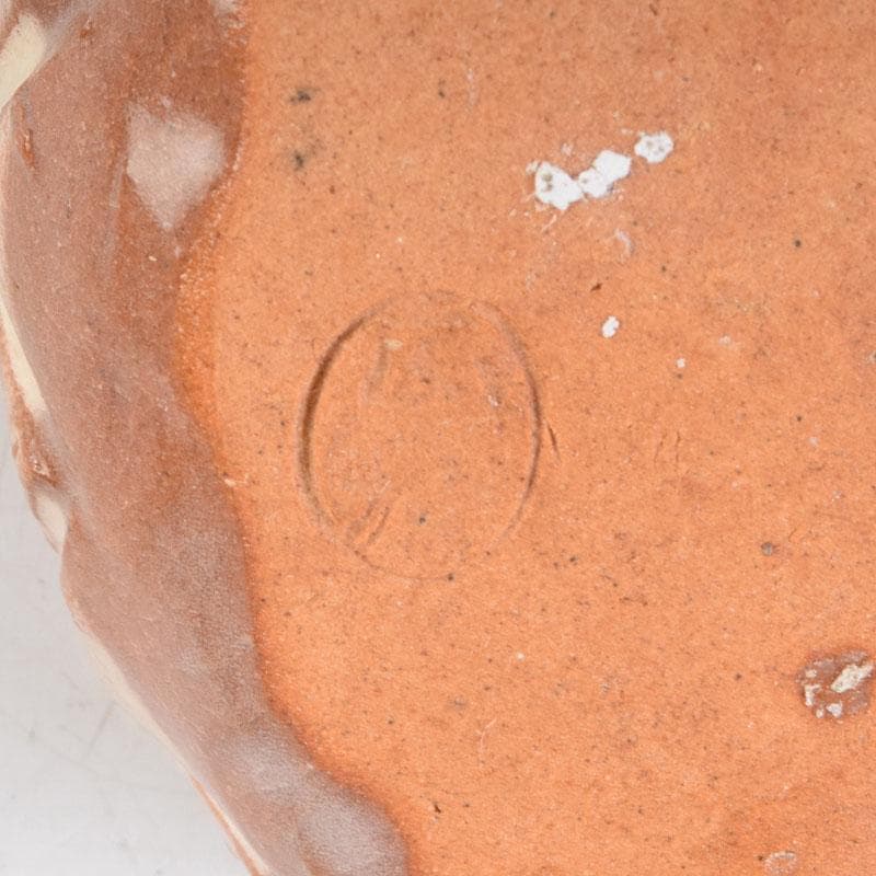 茶道具　京焼　平安桐鳳作　松ぼっくり　葵香合　共箱　V　8594