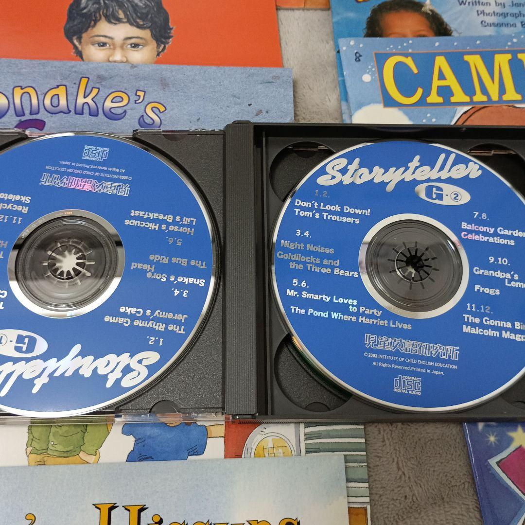 児童英語研究所　ストーリーテラーGH英語絵本48冊&CD4枚