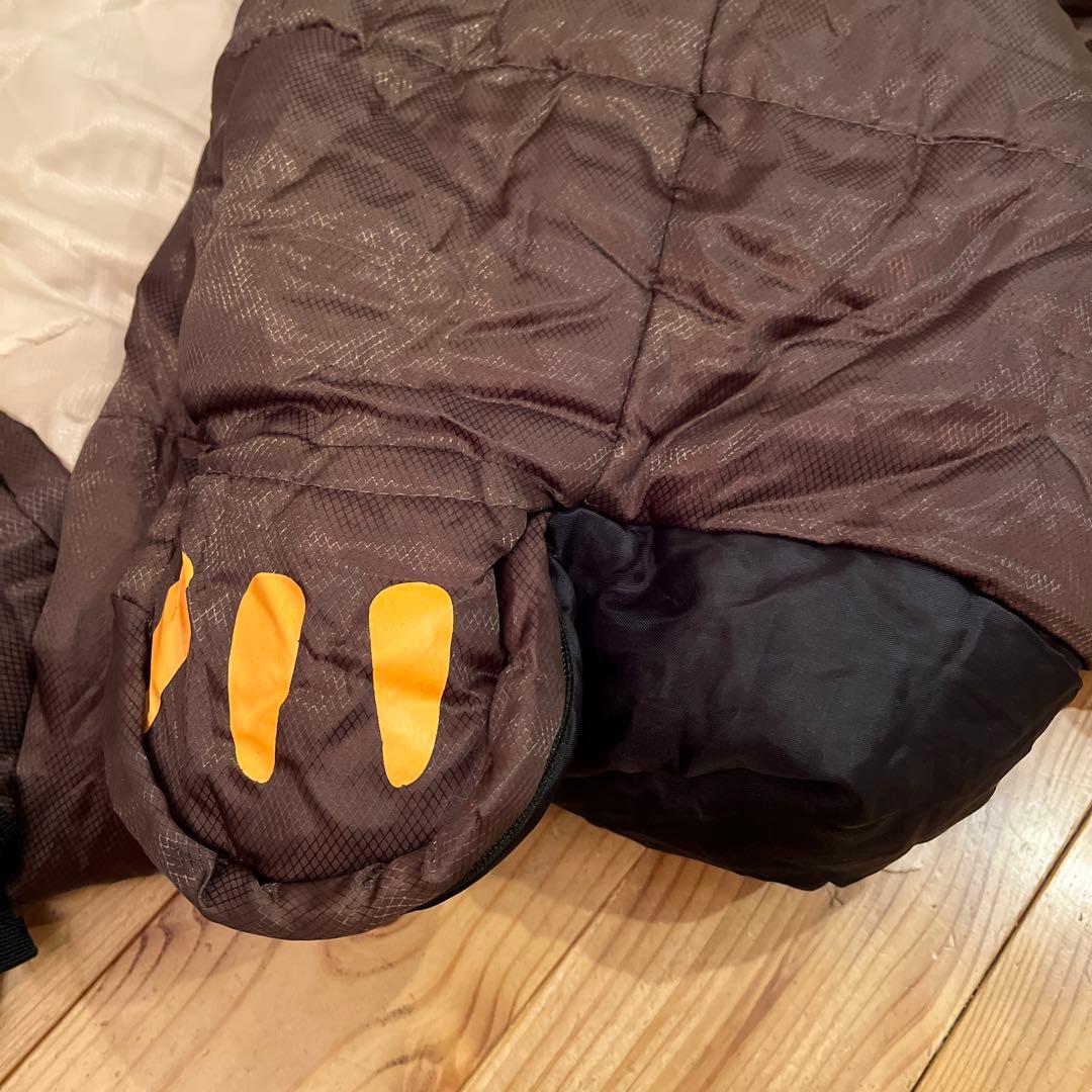 【歩ける寝袋】人型シュラフ 熊 着る寝袋 防寒 撥水 車中泊 防災 極暖