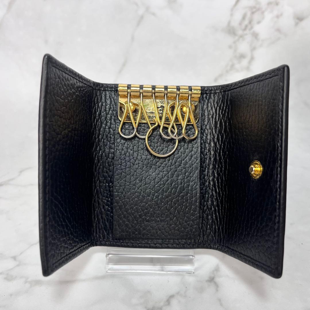 GUCCI キーケース グッチ メンテナンス後未使用！　検）ヴィトン エルメス