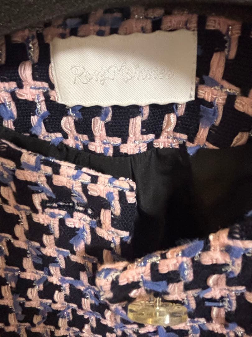 ♡rosy monster♡ツイードベスト