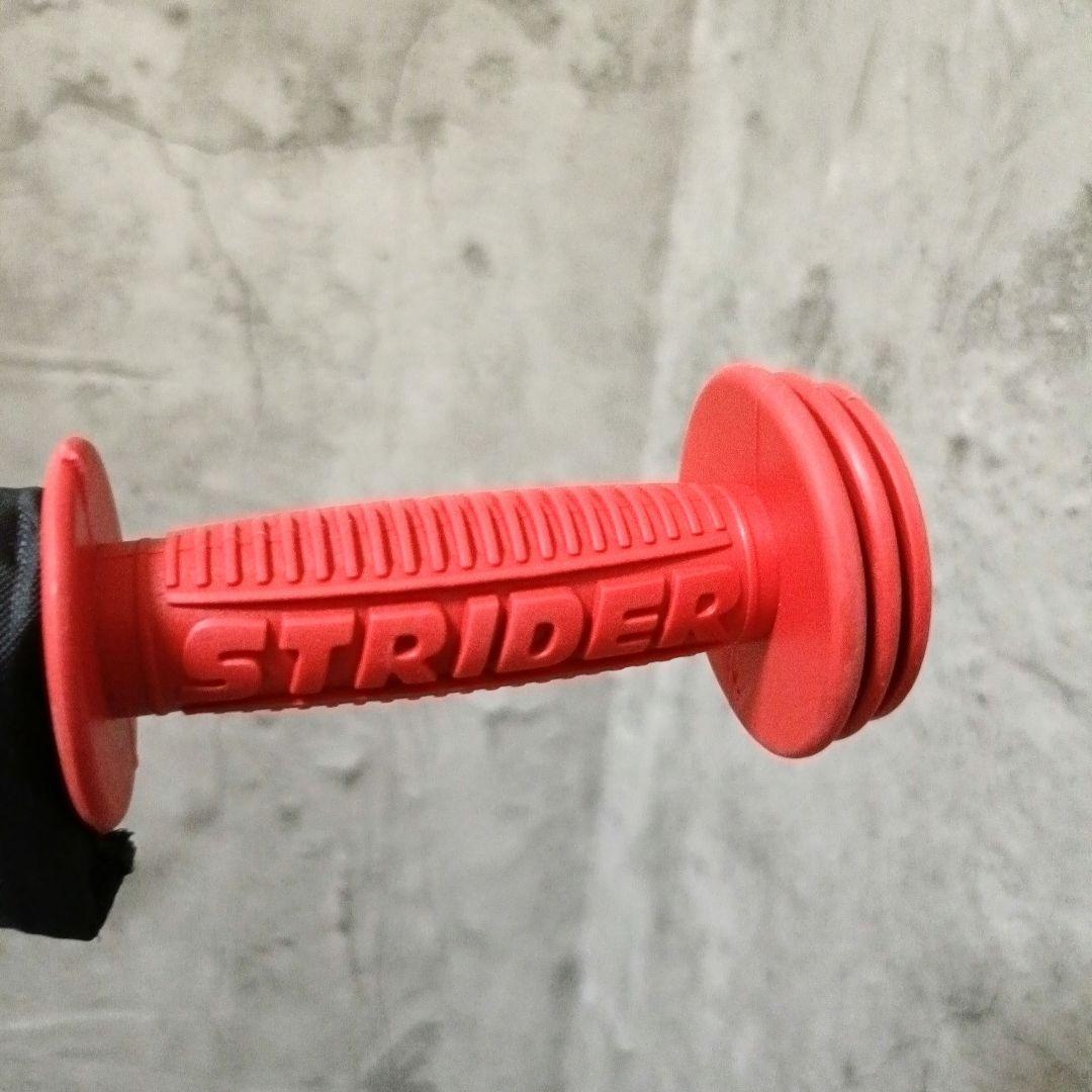 STRIDER 12インチ スポーツ ホワイト×レッド　セーブザ・チルドレン