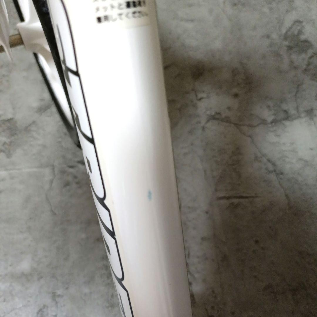 STRIDER 12インチ スポーツ ホワイト×レッド　セーブザ・チルドレン