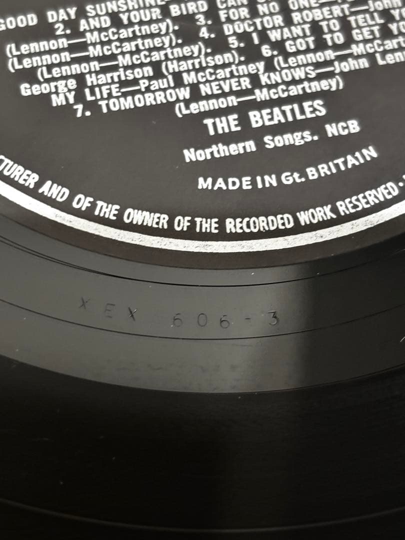【UKオリジナル】ビートルズ　リボルバー　MONO盤　初版プレス