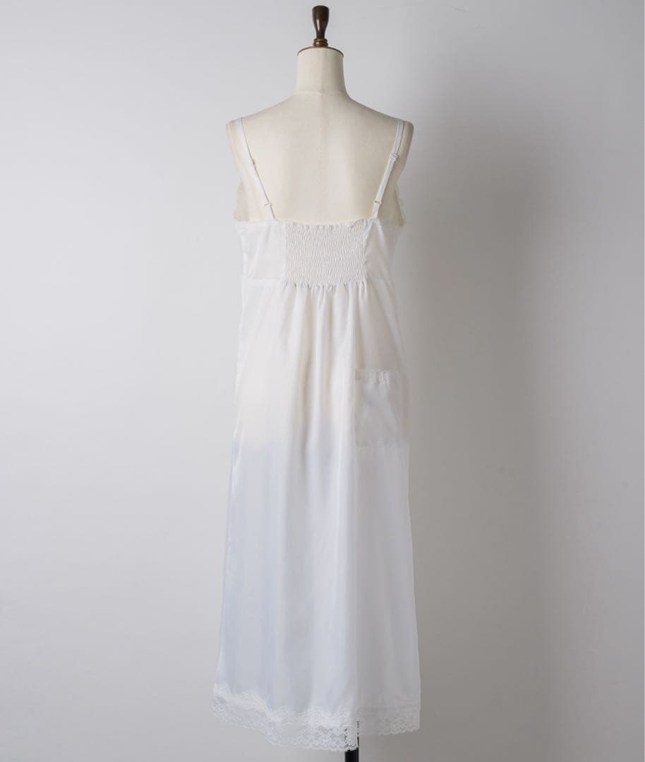 GIUNON ヘムレースシアードレス ホワイト