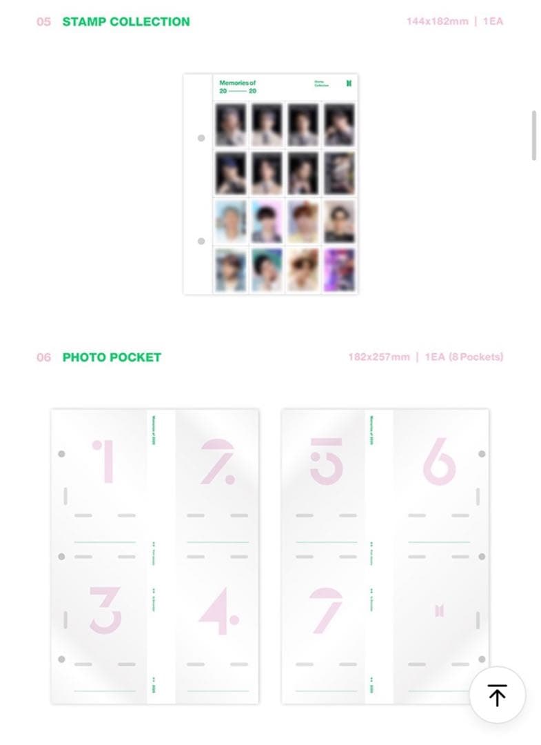BTS Memories 2020 DVD 韓国版 Weverse 特典 トレカ