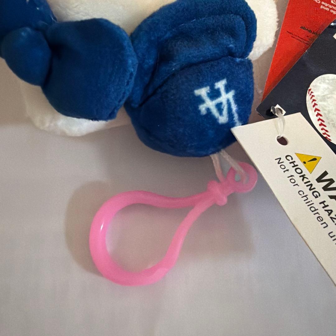 ハローキティ×ドジャース大谷翔平　マスコットキーホルダー MLB公式