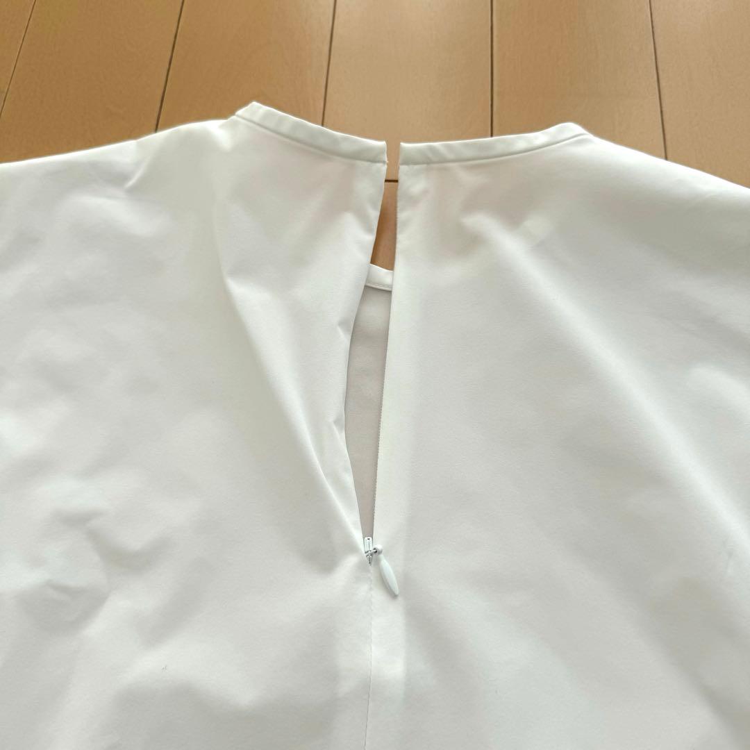 Ballsey ストレッチタフタ ティアードブラウス