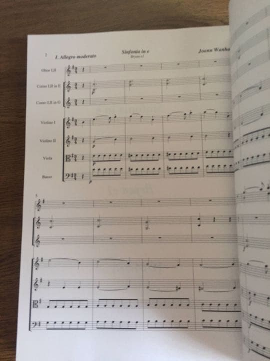 ヴァンハル ：交響曲全集第１巻（オーケストラスコア）