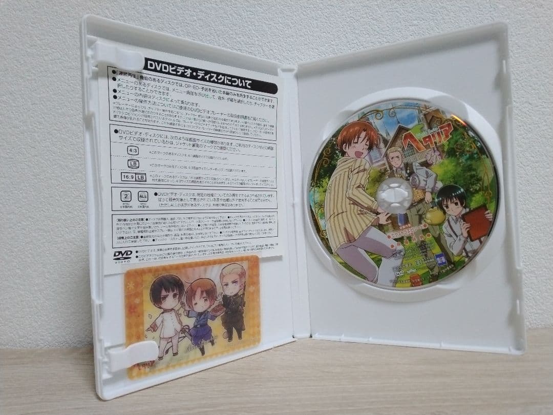 ヘタリアWorldSeries DVD 全8巻+ファンディスク+銀幕ヘタリア