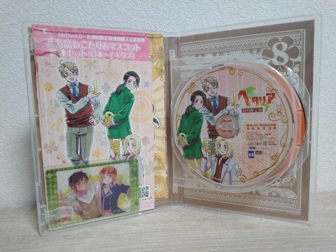 ヘタリアWorldSeries DVD 全8巻+ファンディスク+銀幕ヘタリア