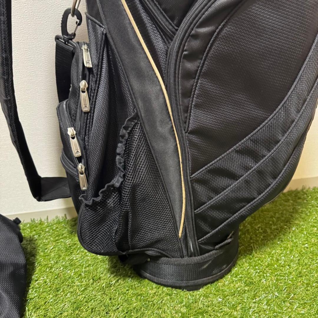 adidas アディダス キャディバッグ ゴルフバッグ ナイロン