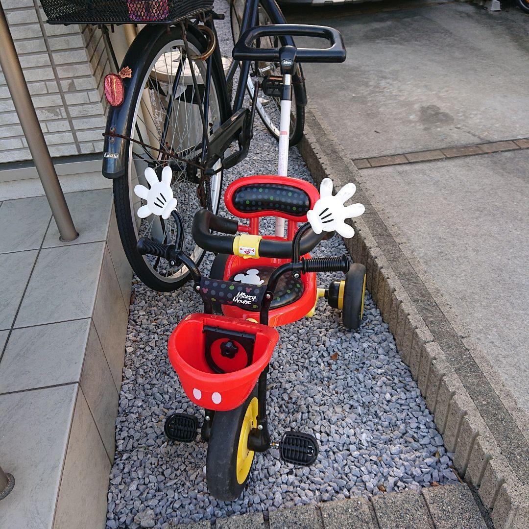アイデス　ミッキーマウス　三輪車　説明書付き