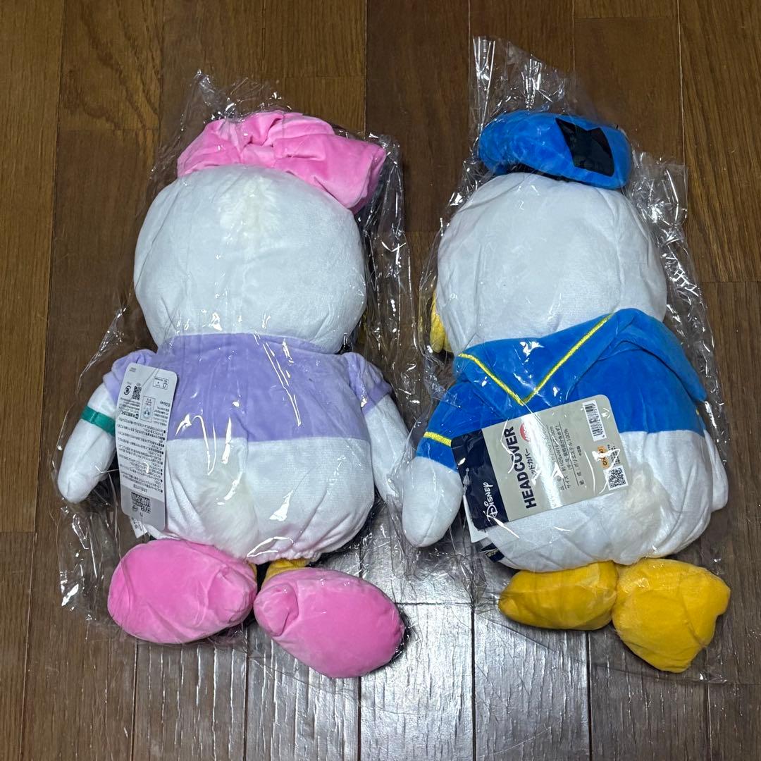 ヘッドカバー ドナルドダックとデイジーダック セット ディズニー 460cc対応