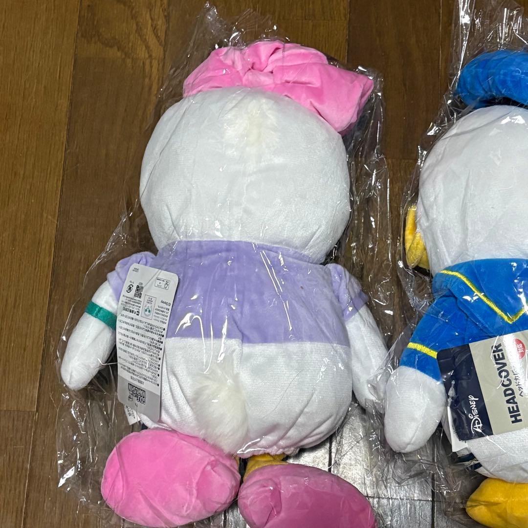 ヘッドカバー ドナルドダックとデイジーダック セット ディズニー 460cc対応