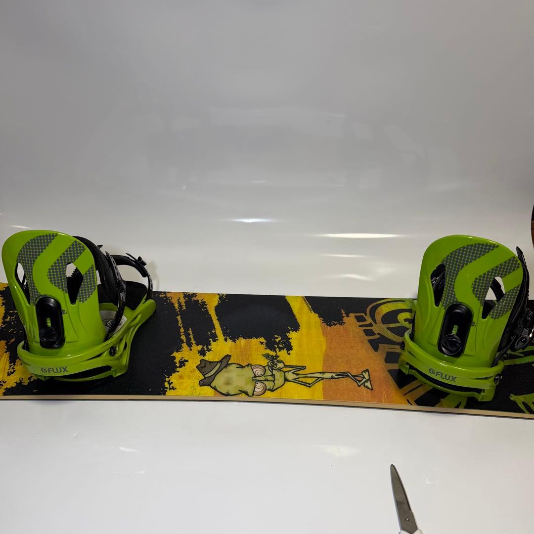 送料無料✨VOLKL スノーボードセット 152cm FLUX ビンディング