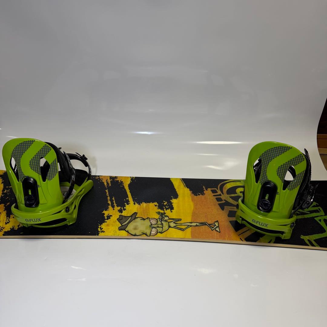 送料無料✨VOLKL スノーボードセット 152cm FLUX ビンディング