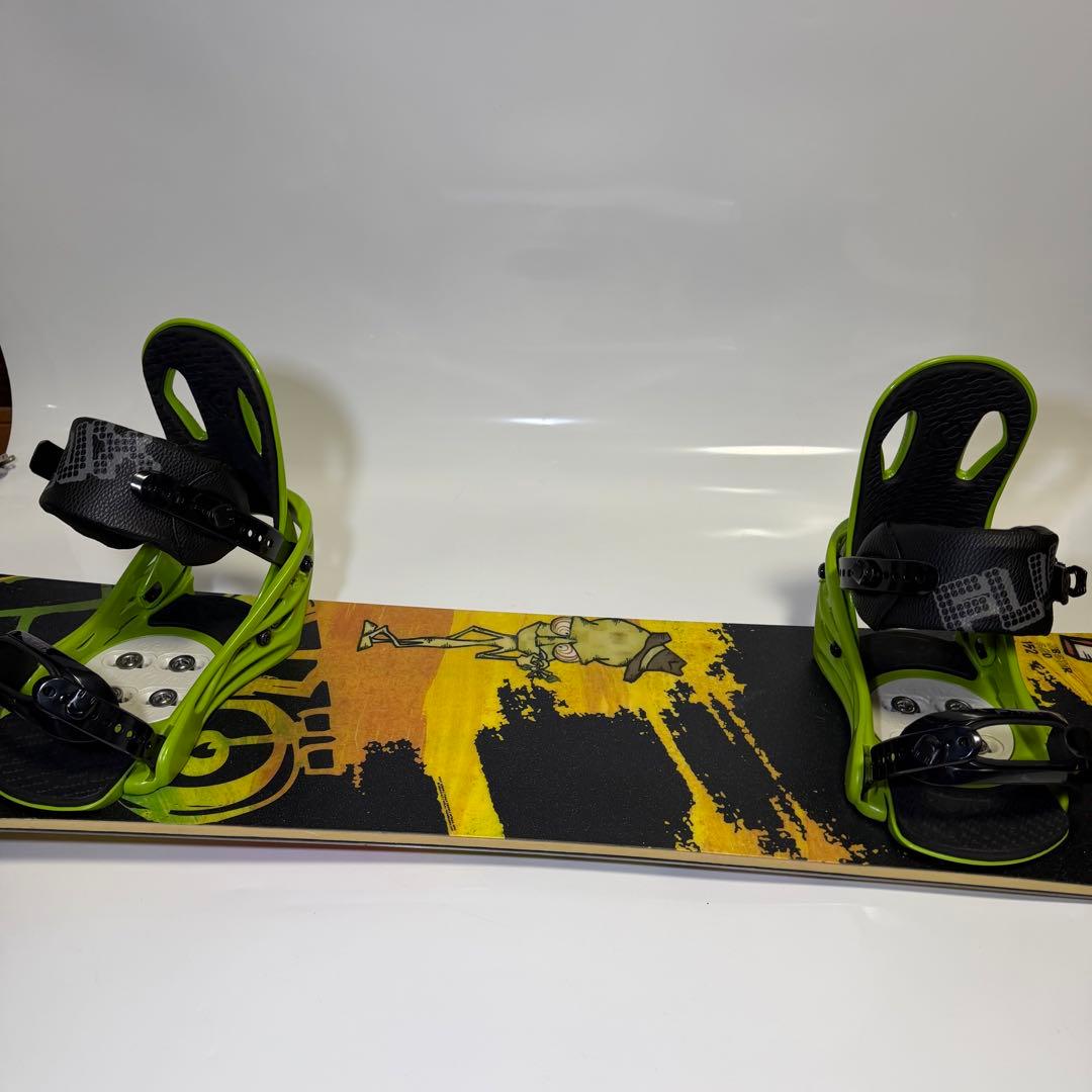 送料無料✨VOLKL スノーボードセット 152cm FLUX ビンディング