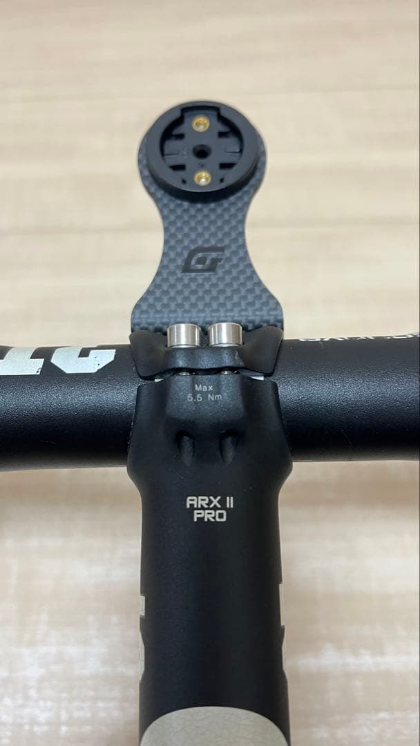 3T Ergonova 420mハンドル&100mmステム（ガーミンマウント付）