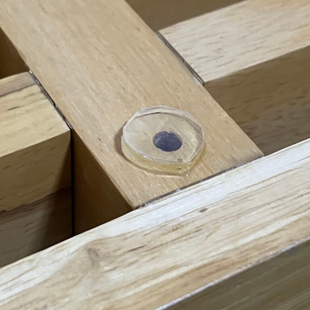 ネルソンベンチ風・リプロダクト・ミッドセンチュリーモダン・ガラス天板付