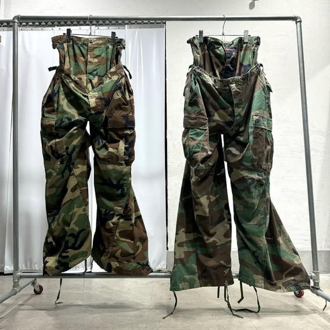 パンツ guttertm Double Layer Pants Camo baggy