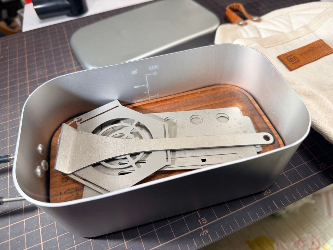 ユーナムプレート unumPlate グリルプレート ソロキャン用