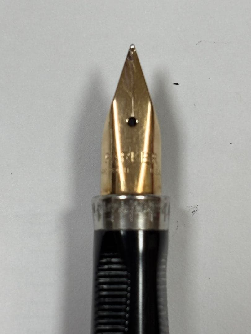 パイロット パーカー万年筆 スターリングシルバー 14k XF USA