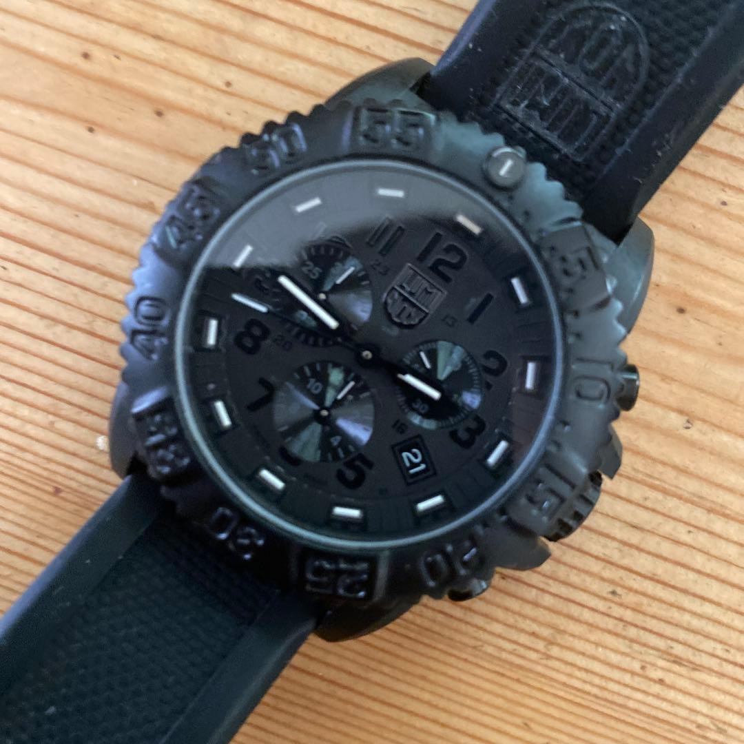 Luminox クロノグラフ ブラック 時計