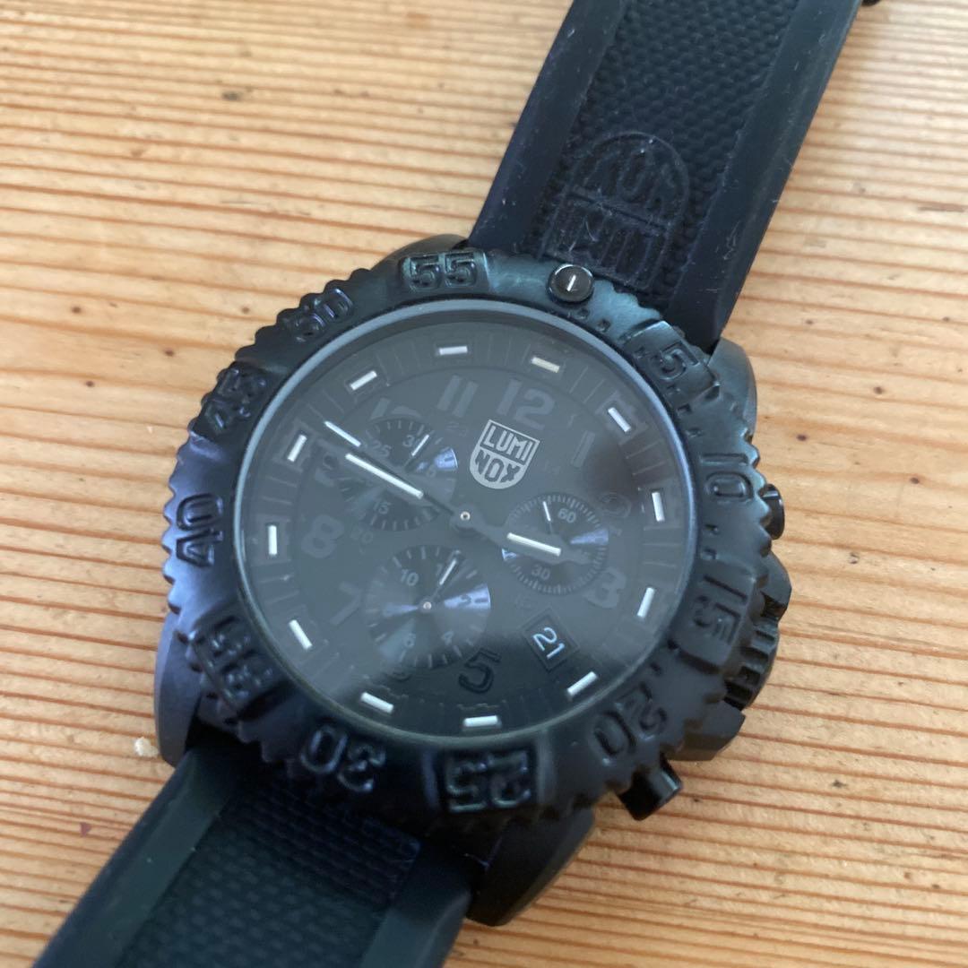 Luminox クロノグラフ ブラック 時計