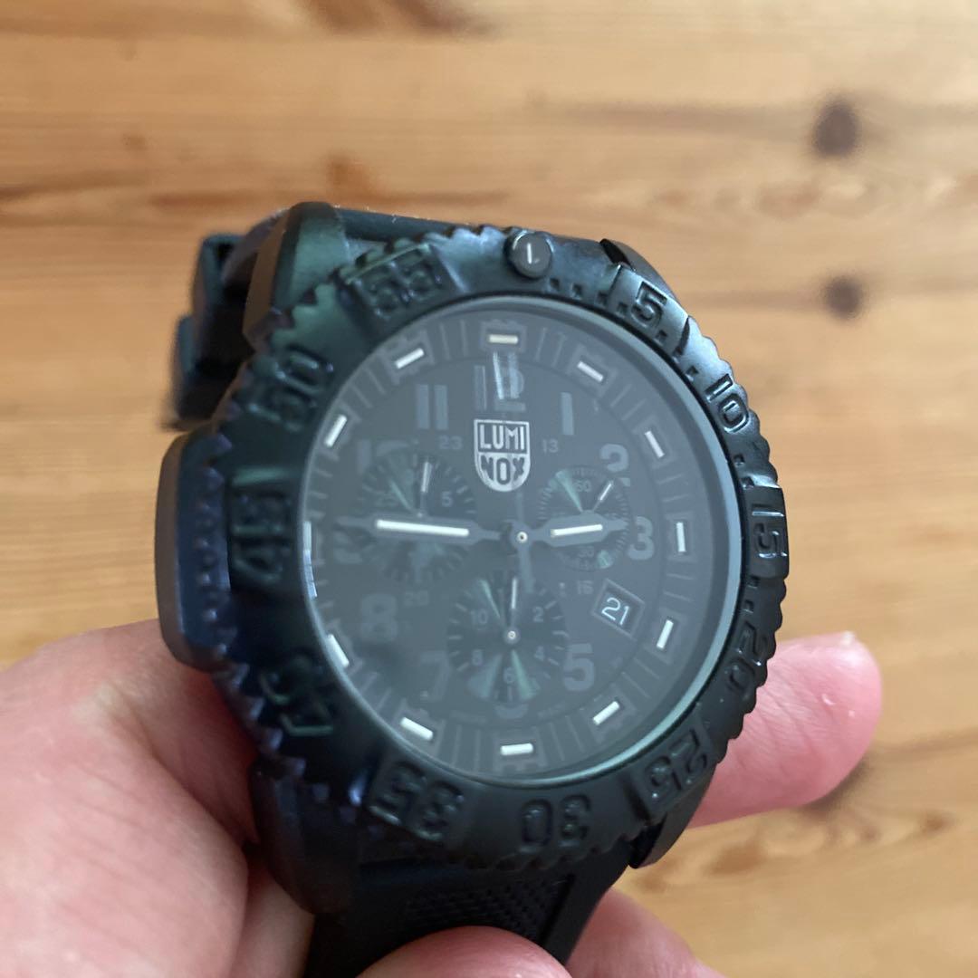 Luminox クロノグラフ ブラック 時計