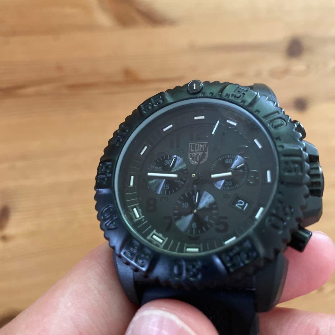 Luminox クロノグラフ ブラック 時計