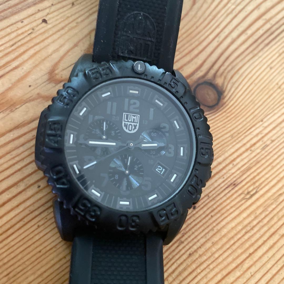 Luminox クロノグラフ ブラック 時計
