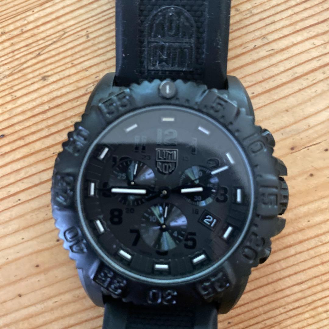 Luminox クロノグラフ ブラック 時計