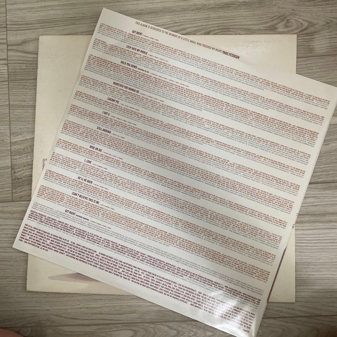 希少盤★Jennifer Lopez Rebirth アルバムレコード