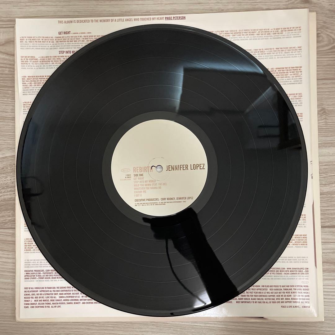 希少盤★Jennifer Lopez Rebirth アルバムレコード