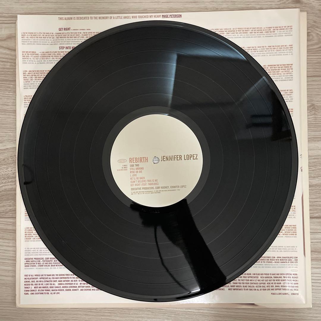 希少盤★Jennifer Lopez Rebirth アルバムレコード